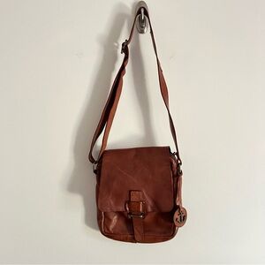 HARBOUR 2ND MARLIES FLAP LEATHER CROSSBODY BAG PURSE